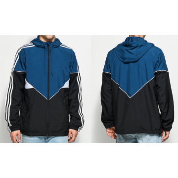 Black Blue White Outdoor Jacket